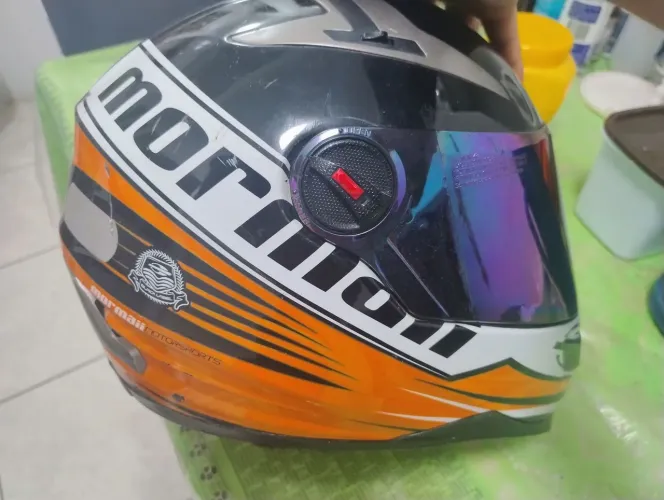 Capacete Mormaii conservado