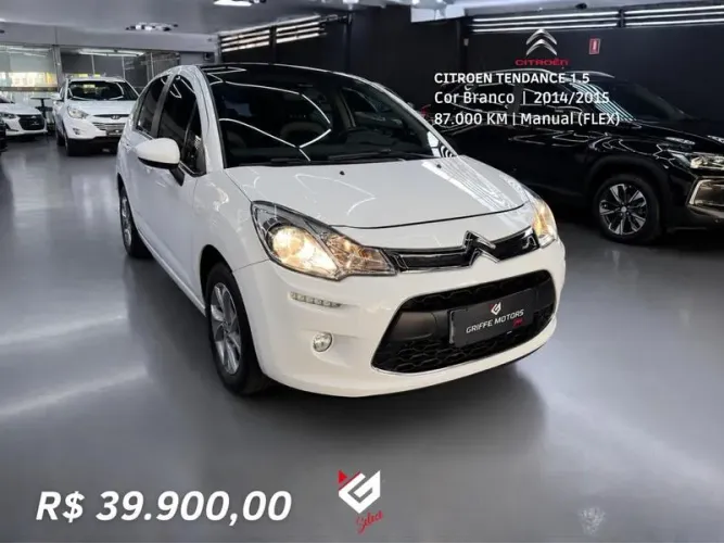 Citroen C3 Tendance 1.5 Flex 8V 5P Mec. 2015