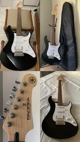 Guitarra Yamaha Pacifica 112j + soft case (6 meses de uso)