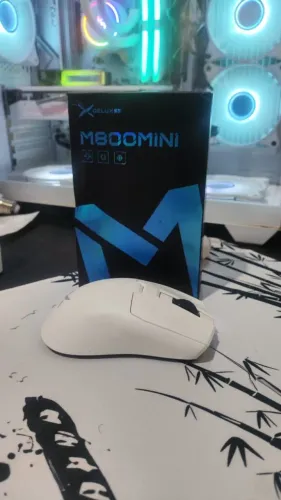 Mouse Delux M800 Mini Paw 3311 - Novo - Entregamos - Aceitamos Cartões