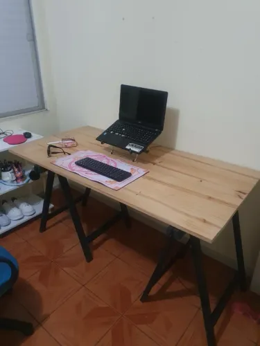 Mesa Cavaletes ecritório/multiuso