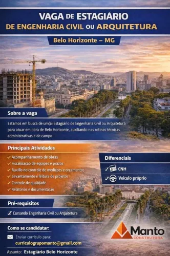 Estagiário de engenharia civil