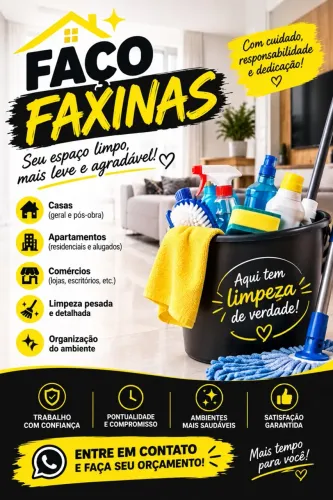 FAXINAS/DIÁRIAS