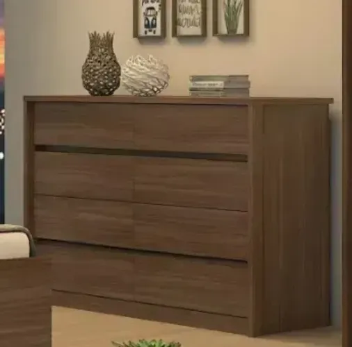 Cômoda Urban Reforçada com 8 Gavetas
