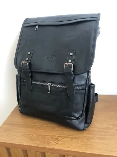 Mochila Nova - Couro PU - Masculina 