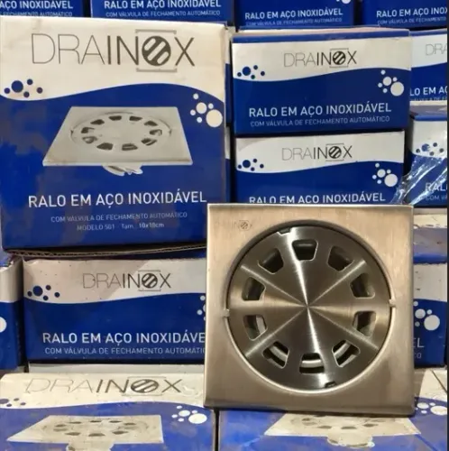 Ralo em Aço Inoxidável Drainox