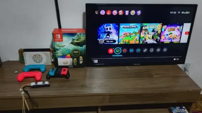 Vendo Nintendo Switch Ed. Especial Zelda Barato!