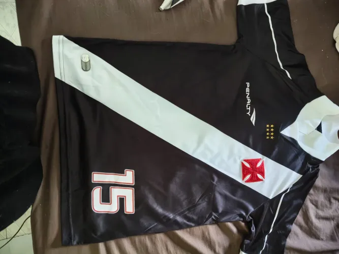 Camisa feminina preta vôlei Vasco