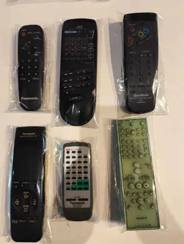 Controle diversas marcas gradiente jvc panasonic sharp (valor da unidade) a partir R$100