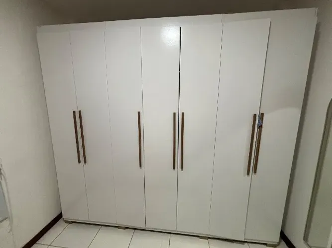 Guarda-Roupa Casal Bartira Branco