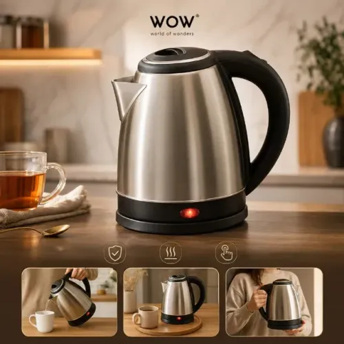 Oferta Imperdível Chaleira Elétrica Inox Aquecimento Rápido Promoção Shopee