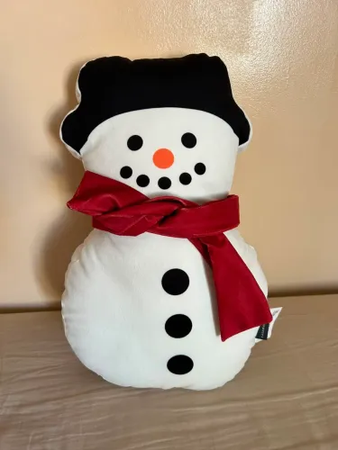 Almofada Boneco de Neve