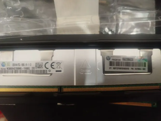 Memória DDR3 32gb para servidor, tenho 5 peças  pc3l 1600mhz