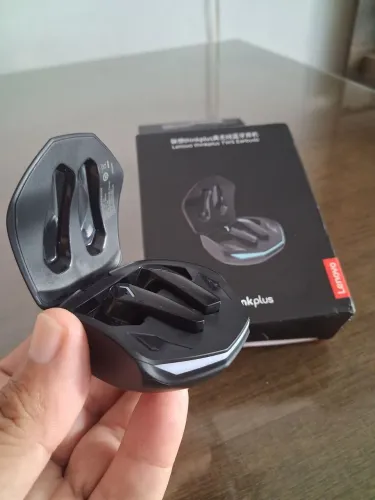 Fone sem fio bluetooth lenovo GM2 PRO, novo na caixa.