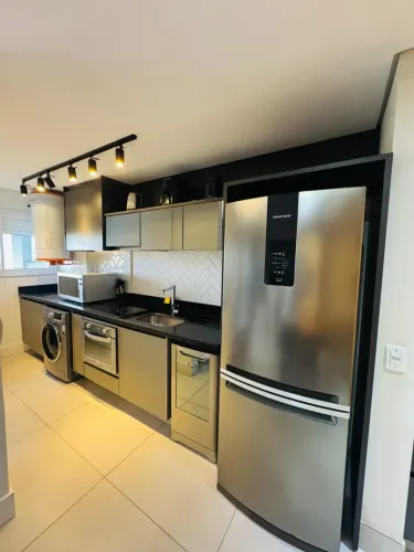 Lindo apartamento de um dormitorio mobiliado no Edifício Novare para locacao