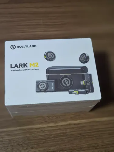 Microfone Lapela Hollyland larga m2
