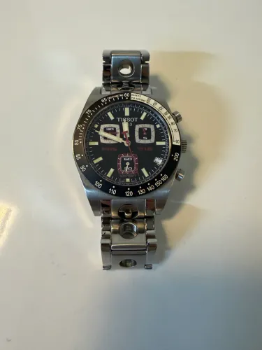 relógio tissot prs 516 cronógrafo quartz caixa 41mm raro excelente estado revisado