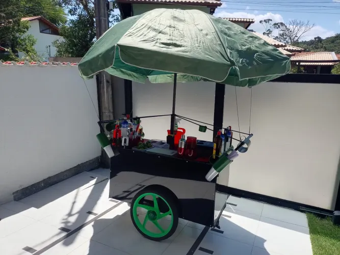 Carrinho de coquetel impecável !!!
