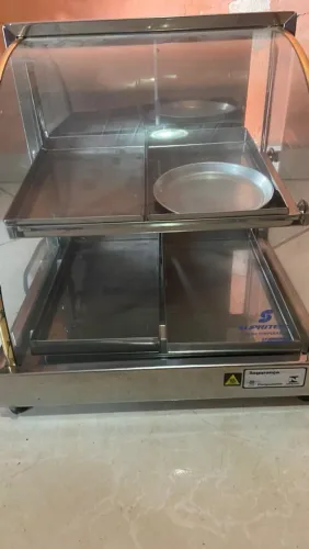 ESTUFA DE DOIS ANDARES COM QUATRO BANDEJAS 220V