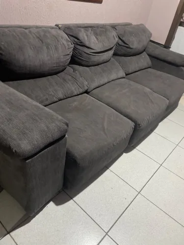 Sofá cinza