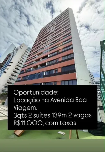 Apartamento para locação, BOA VIAGEM, Recife, PE