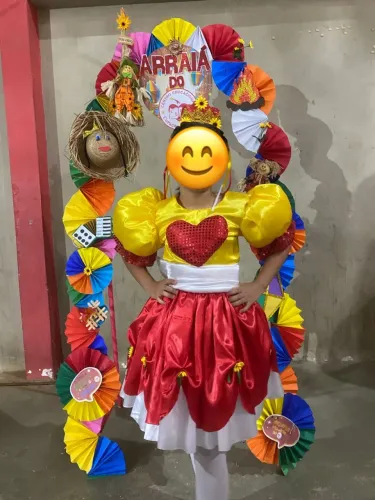 Roupa de quadrilha junina (vestido)