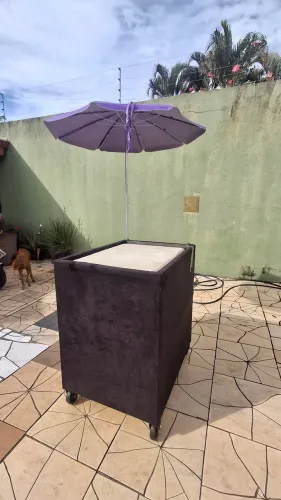 Carrinho de água de coco, carrinho de picolé
