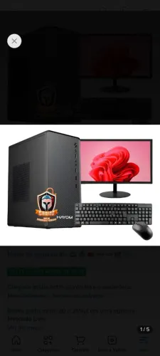 Pc e cadeira aceito oferta e troca