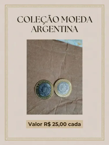 Moedas Argentina
