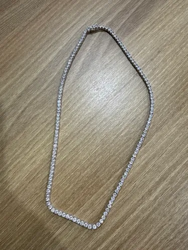 Colar riviera prata 925