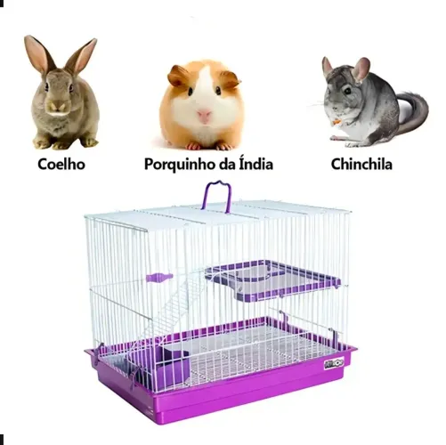 Gaiola Coelho, Porquinho da Índia etc. 2 andares