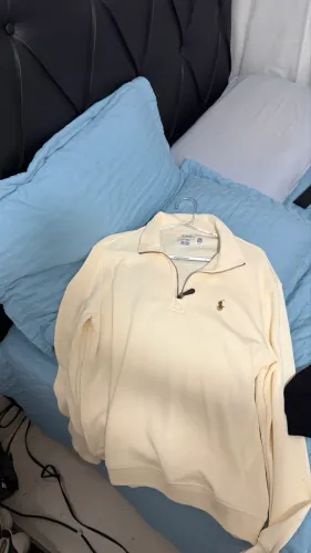 Suéter Quarterzip Ralph Lauren Tamanho P