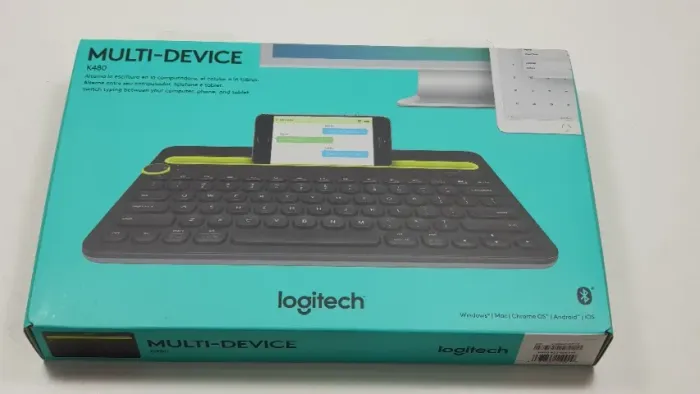 Teclado Bluetooth Logitech K480 Multi-Device Na Caixa Ótimo Estado