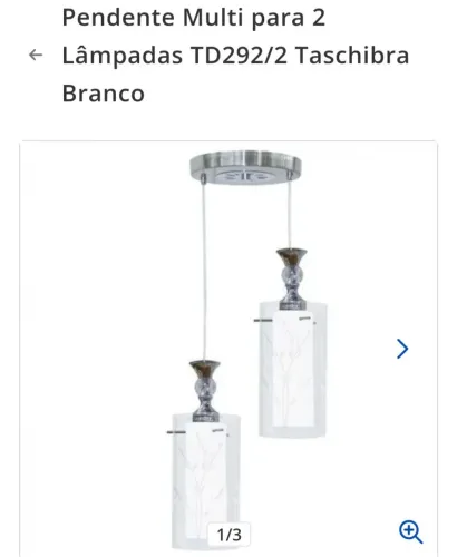 Lustre Pendente 