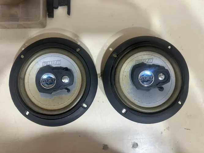 Par de alto-falantes original Fiat triaxial 6 Polegadas