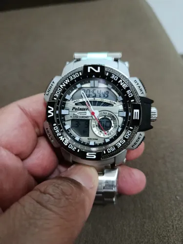 RELÓGIO POINTER SILVER 