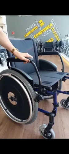 CADEIRA DE RODAS ORTOBRAS SEMINOVA - ALTA DURABILIDADE | PITUBA