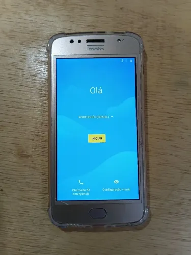 Moto G5S 32GB Perfeito Funcionando Pronto para Uso (Tela, Película e Capinha Novas)
