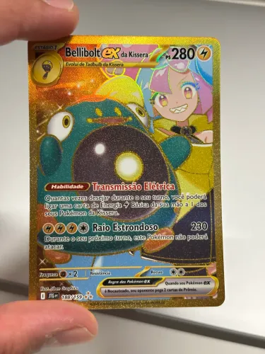 Bellibolt EX da Kissera. Carta Pokémon