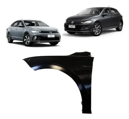 Paralama Esq Volkswagen Polo/Virtus 18/22 Vw4742