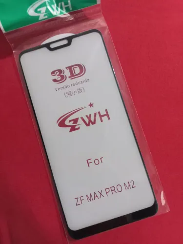Película 3D para smartphone zenfone ZF Max Pro M2 película de proteção vidro transparente