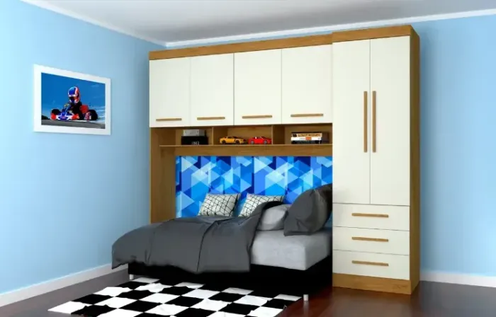 Guarda Roupa Modulado Solteiro