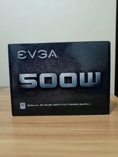 Fonte EVGA 500W 80 Plus Certificada