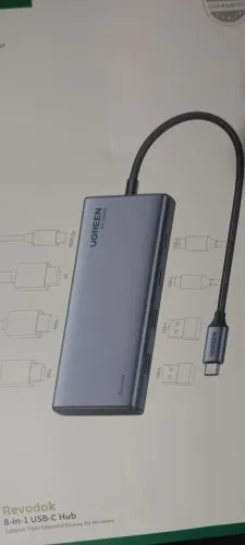 HUB 8X1 TIPO C UGREEN NOVO