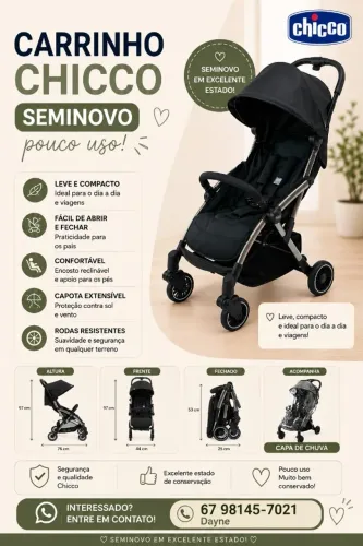 Carrinho de bebê - Chicco
