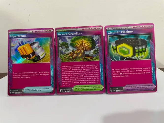 Mega Kit Treinador Pokémon TCG: 3x ACE SPEC + 13 Utilitários