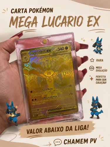 Carta Pokémon Mega lucario ex