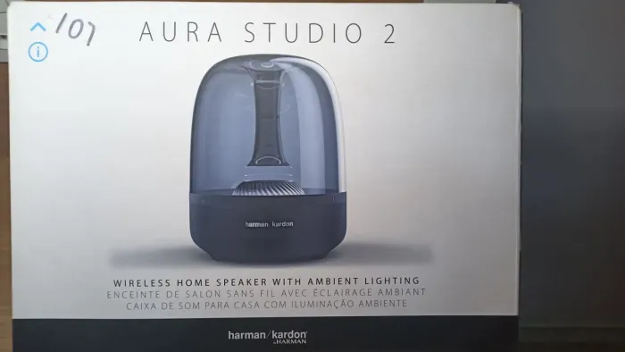 Harman kardon Aura Studio 2 nova caixa som alta fidelidade 