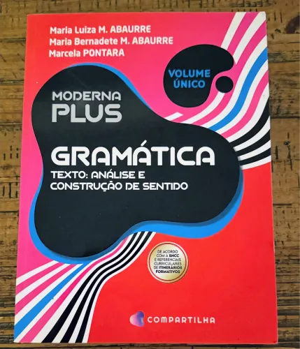Livro gramática moderna