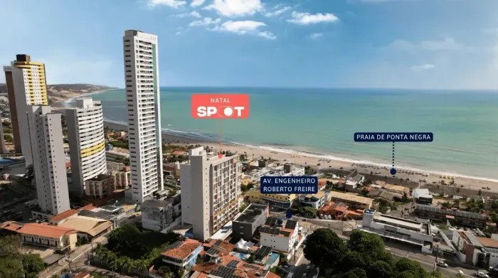 Spot Ponta Negra - Flats - Roberto Freite - Vista-mar